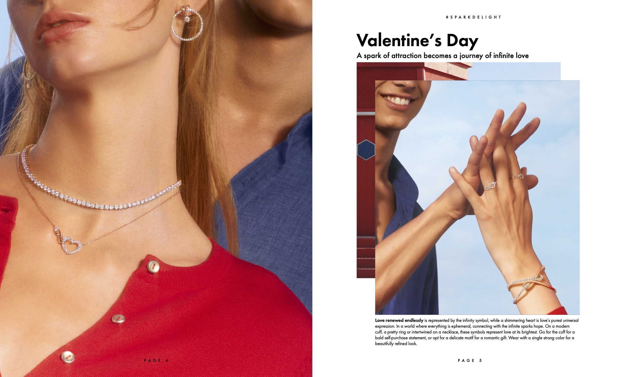Swarovski Lookbook SS20 V-Day