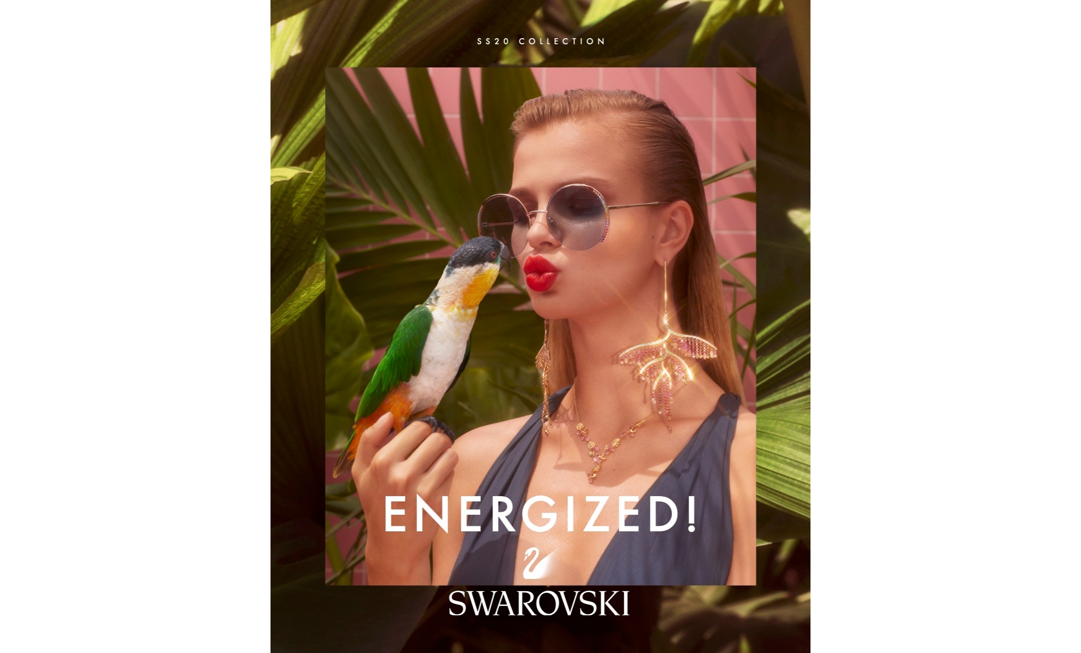 Swarovski lookbook SS20 cover